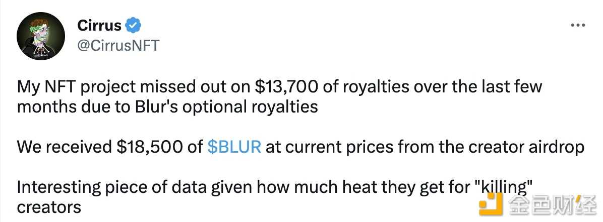撒钱盛宴后 Blur精心挑起新一轮版税大战-iNFTnews