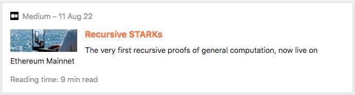 详解Starkware技术架构与生态应用梳理-iNFTnews