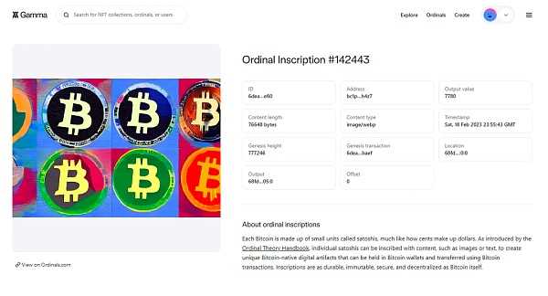 序数 NFT 热潮来临 如何铸造一枚比特币 NFT？-iNFTnews