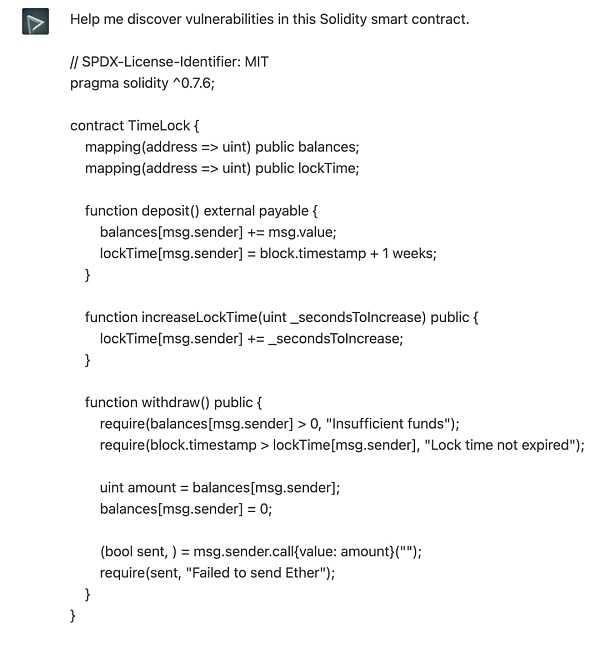 火爆出圈的最强 AI GPT 是否可用于合约安全审计？-iNFTnews