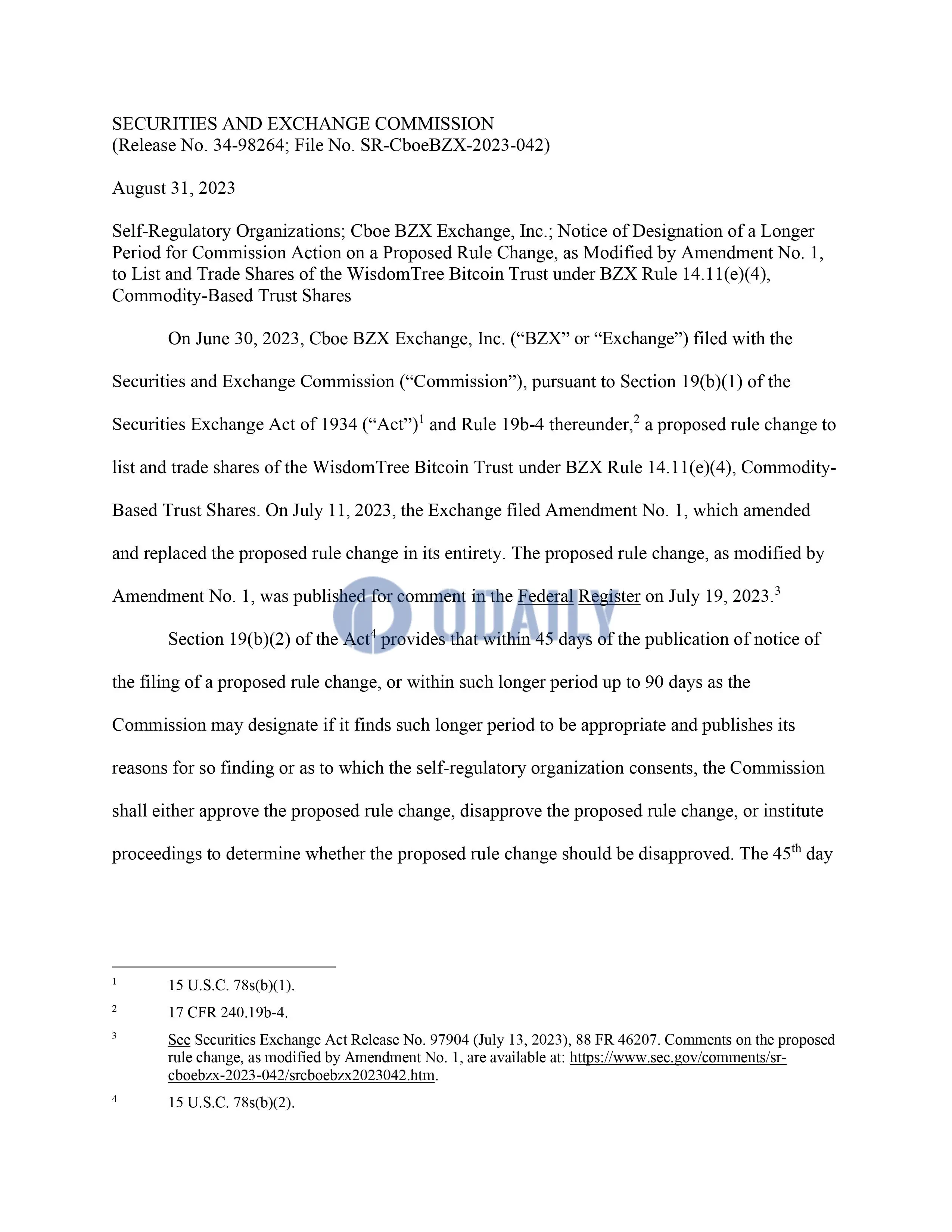 ETF引发的“BTC极端画门”：灰度胜诉直冲2.8美元，SEC推迟决议砸穿2.6万美元