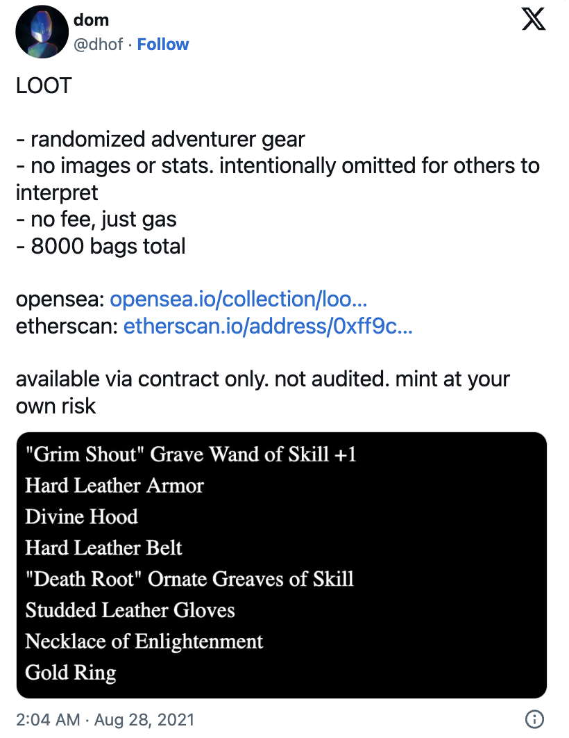 复盘Lootverse两周年:区块上的冰与火之歌,全链游戏的最佳实践