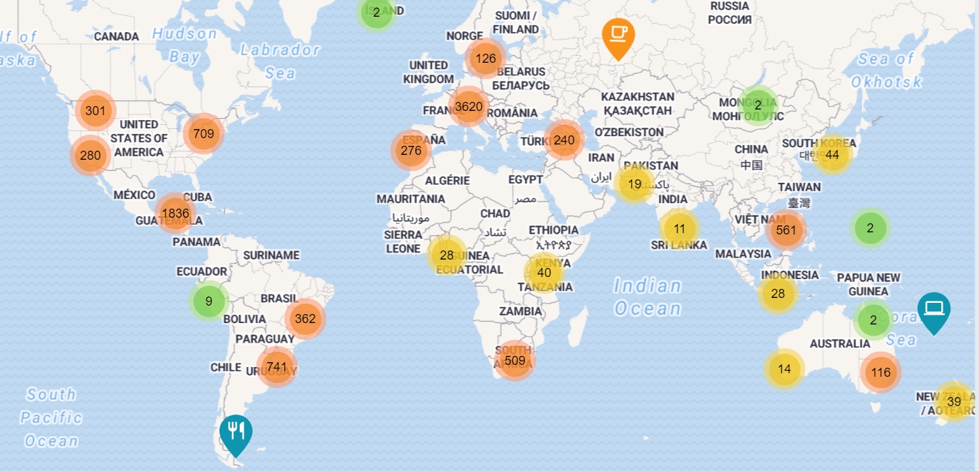 数据：接受比特币的实体商家数量增至1年前的近3倍