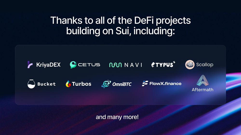 代币激励下的Sui生态繁荣：一窥最新DeFi项目动态