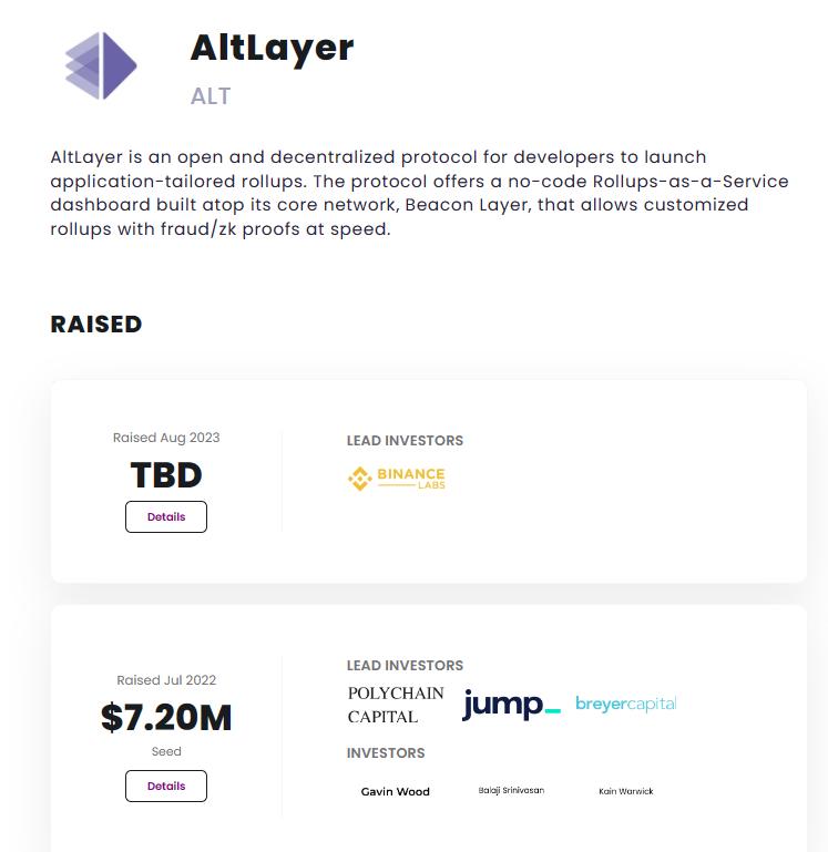 深扒币安宠儿AltLayer：大毛将至？