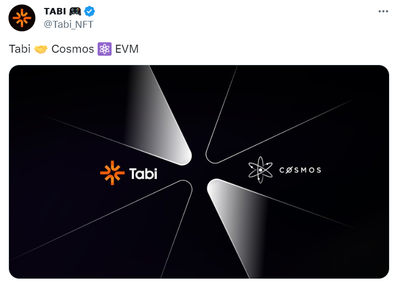 累计融资1100万美元，Tabi推出全新游戏链能否吃到牛市红利？