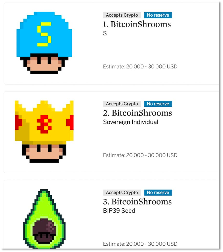 在苏富比拍出25.4万美元，比特币NFT还有多大想象空间？