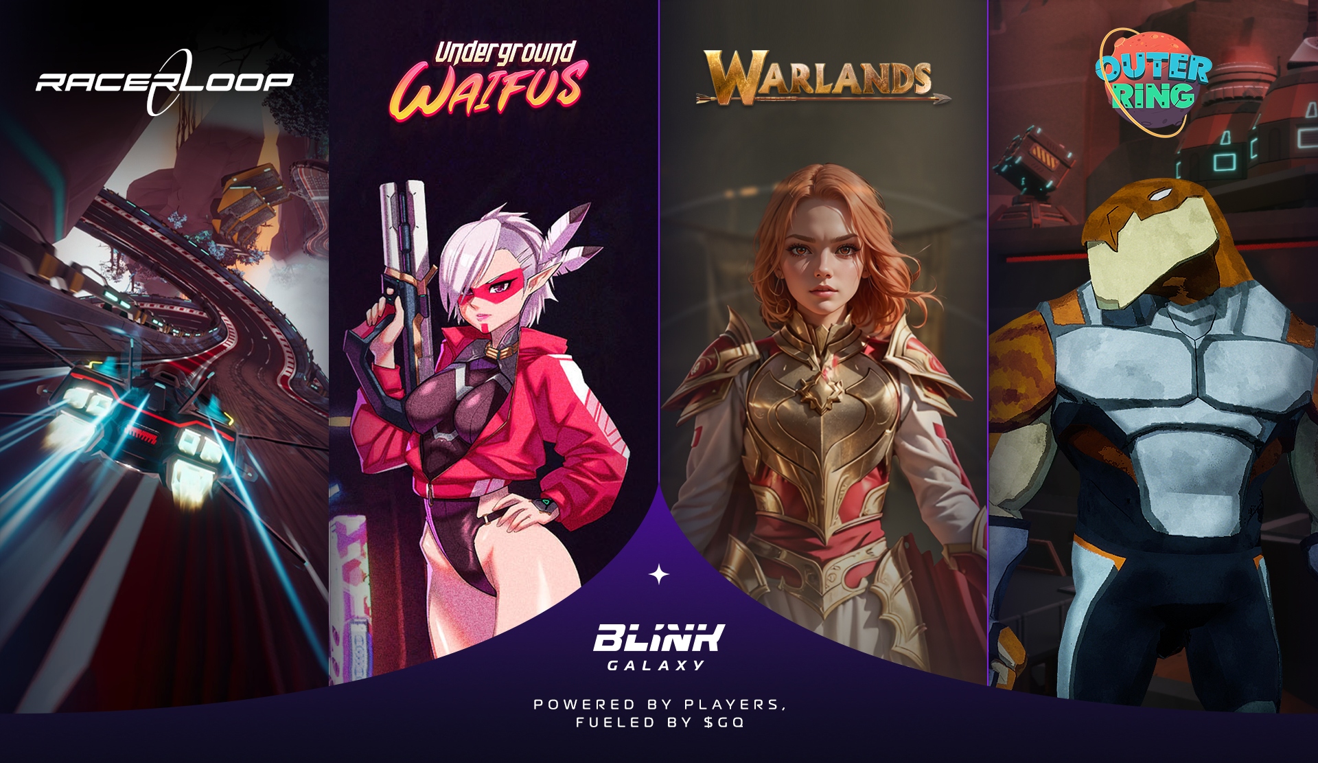 Blink Galaxy already features four Web3 titles. Source: Nexxyo Labs