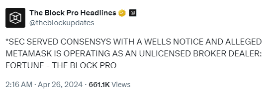 SEC盯上MetaMask，一场新的监管风暴即将掀起？