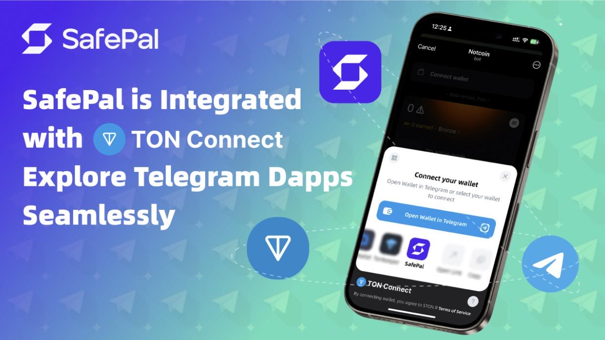 非托管加密钱包SafePal集成至Telegram