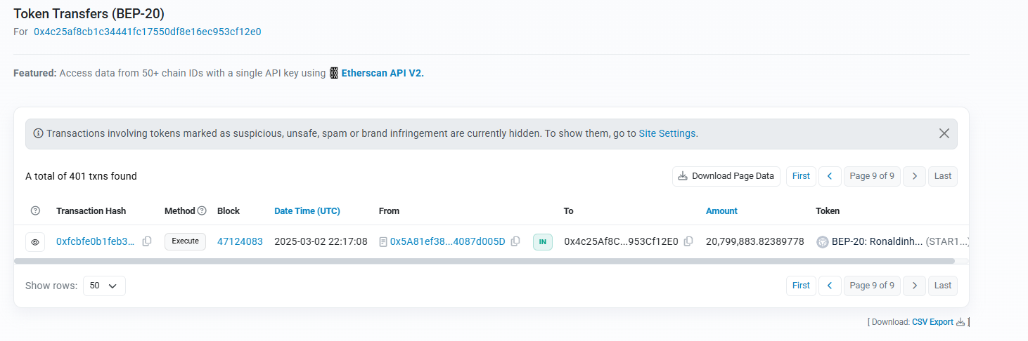 名人发币不灵了?罗纳尔迪尼奥发币遭遇信任崩塌