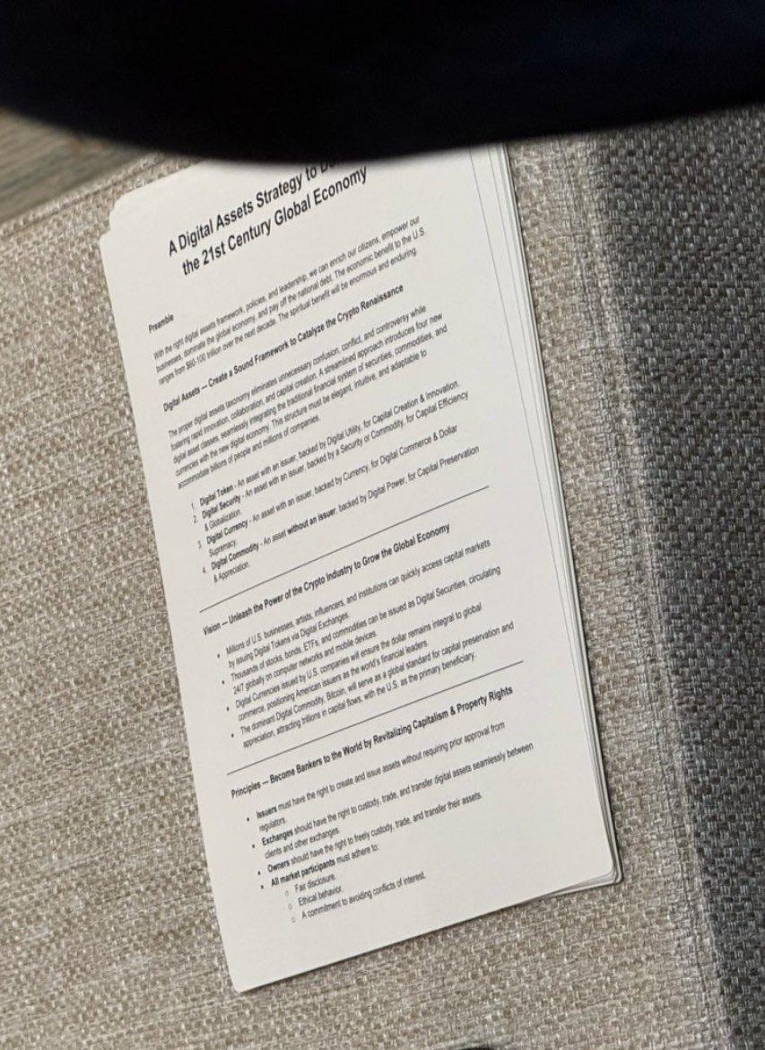 白宫首场数字资产峰会落幕,无新政策释放,特朗普重申此前政策后市场下跌