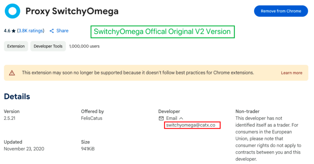 谷歌插件再出风险事件:SwitchyOmega被曝盗取私钥,如何防范插件被篡改?