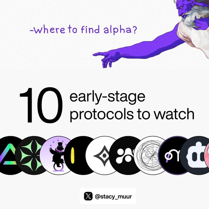 寻找潜在Alpha:10个早期未发币项目精选