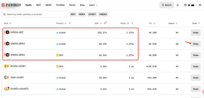Berachain流动性之王Infrared Finance ：项目简介及积分计划操作教程