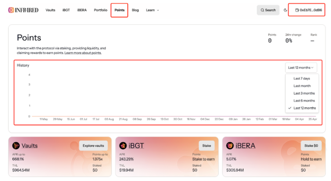 Berachain流动性之王Infrared Finance ：项目简介及积分计划操作教程