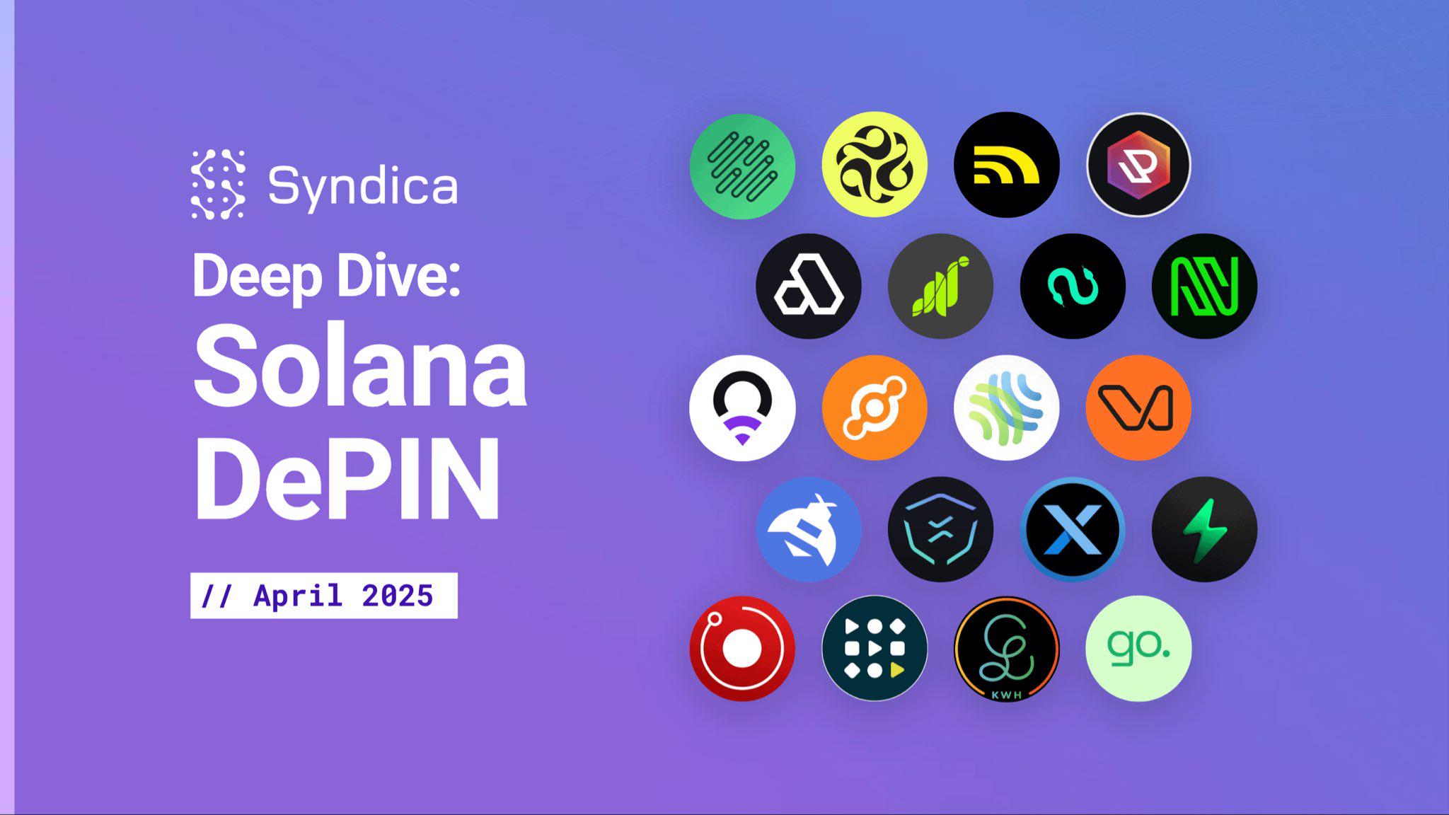 Solana DePIN赛道月收入创年内新高？盘点主要项目4月表现