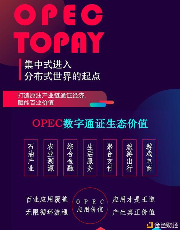 基于原油产业链条，OPEC打造下一代的可信互联网